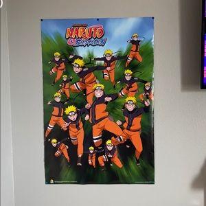 Naruto shadow-clone poster